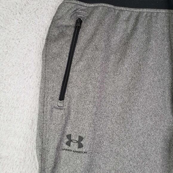 Under Armour UA Sweatpants Joggers Men's Size Large L Gray Loose Coldgear - Picture 4 of 10